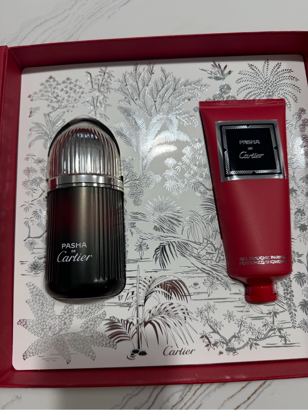CARTIER PASHA NOIR SPORT SET